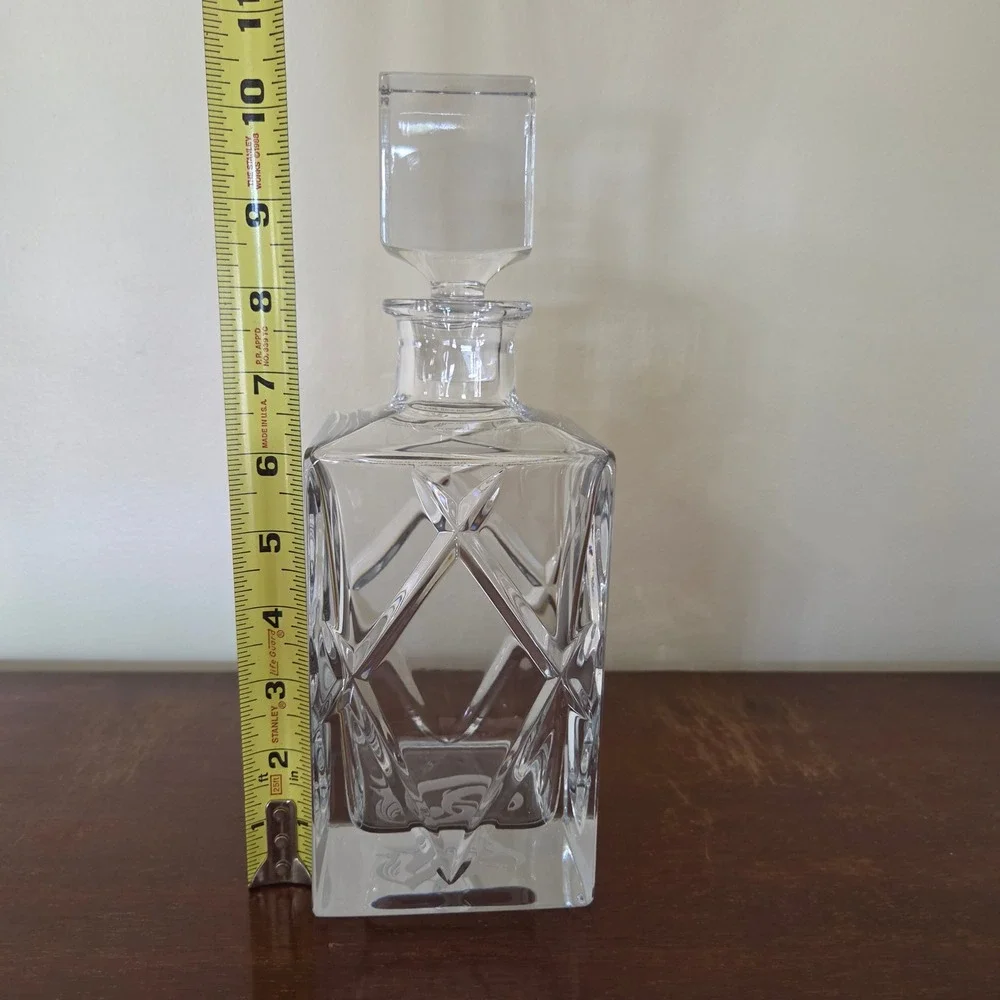 Waterford Short Stories Olann Crystal Decanter Clear Square New with Box